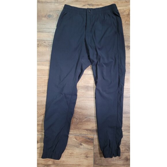 NIKE Men’s V442 TECH WOVEN CASUAL PANTS JOGGERS BLACK 871767 010 Sz M - Picture 1 of 9